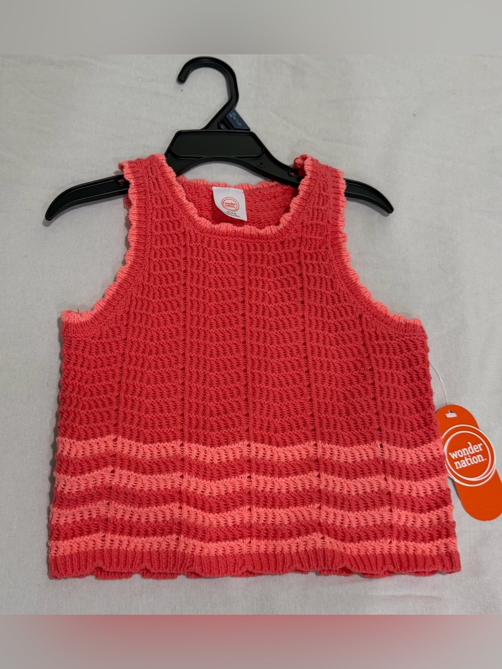 Toddler Knitted design Sweater Tank